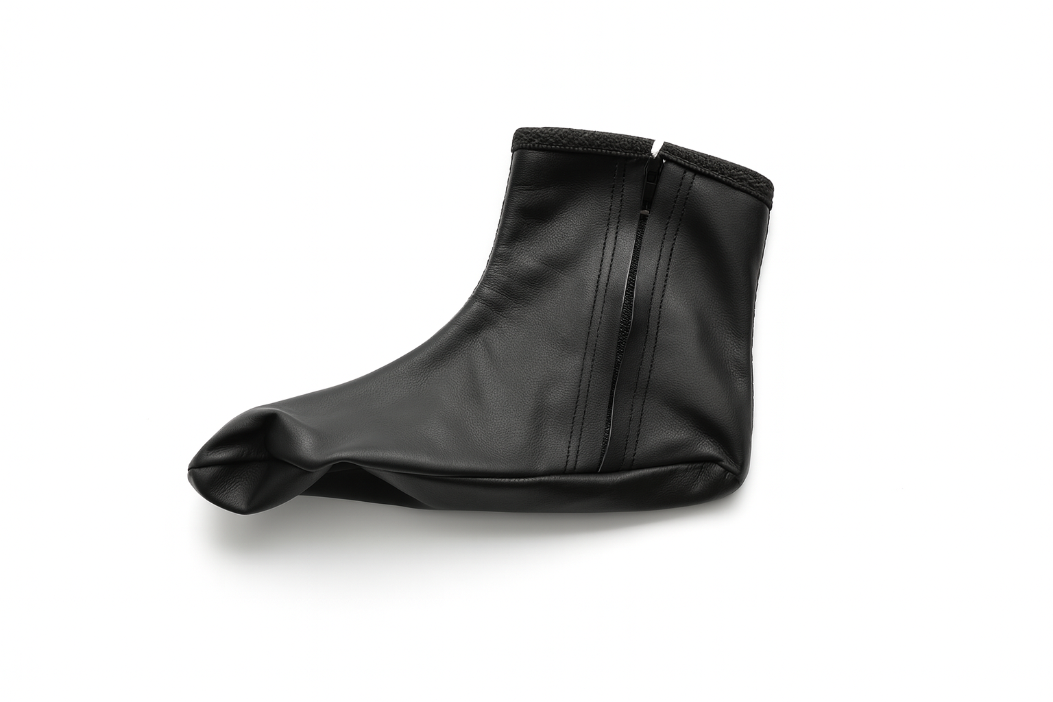 Al saalihin - Khouffs (chaussettes) Noir 100 % Cuir