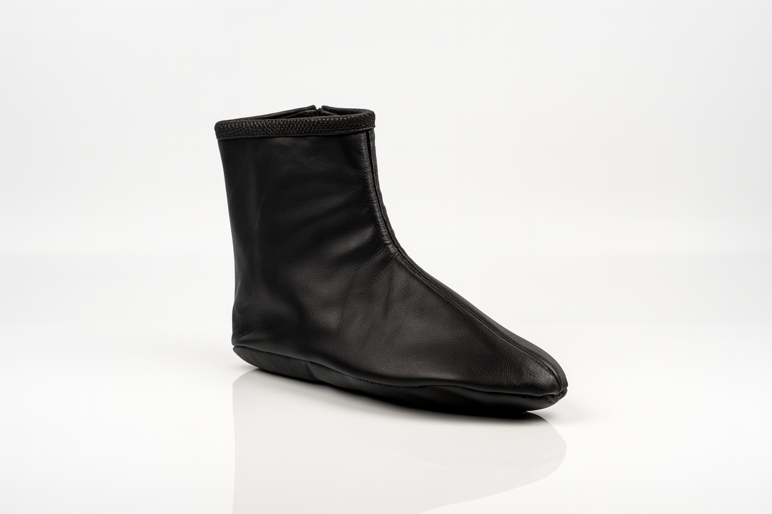 Al saalihin - Khouffs (chaussettes) Noir 100 % Cuir
