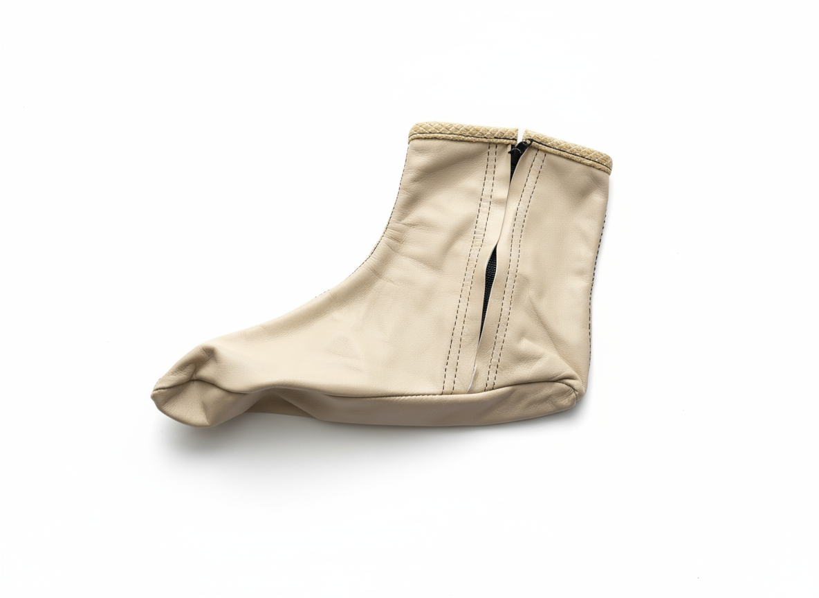 Al saalihin - Khouffs (chaussettes) Beige 100 % Cuir